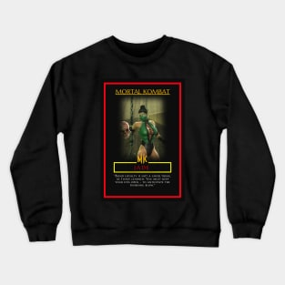 Jade Mortal Kombat Fighters, Poster,mask and more. Crewneck Sweatshirt